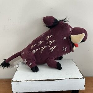 Disney The Lion‎ King On Broadway Pumba Tribal Warthog Plush Kids Stuffed Animal